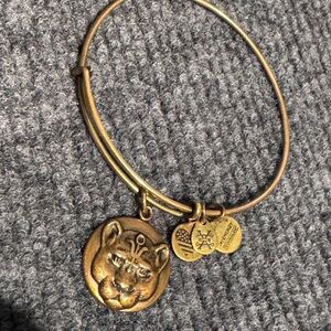 Alex and Ani Gold Charm Bracelet
